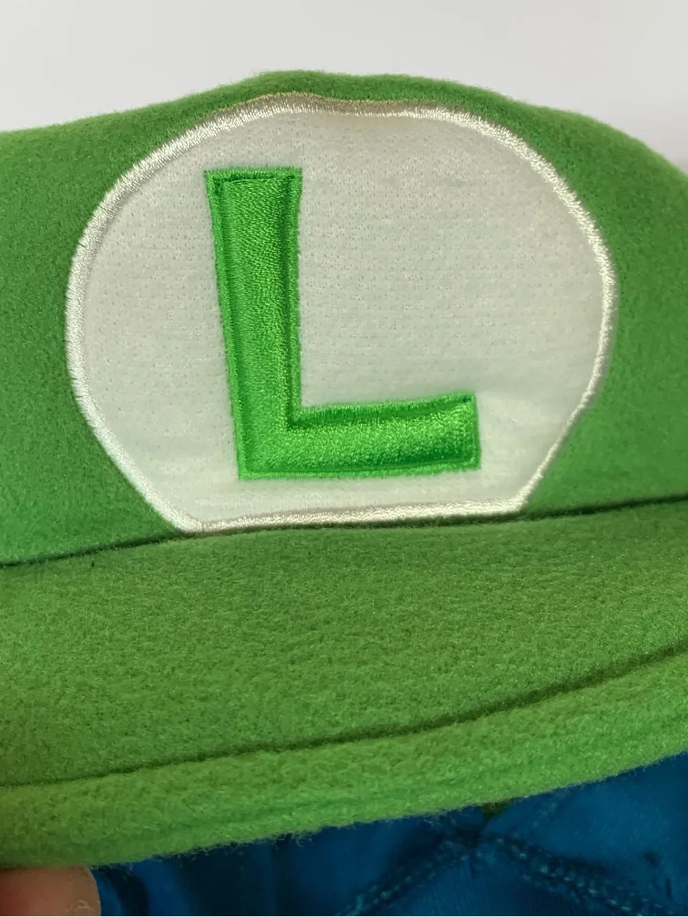 Kids Nintendo Luigi Costume Super Mario Bros Halloween Size L